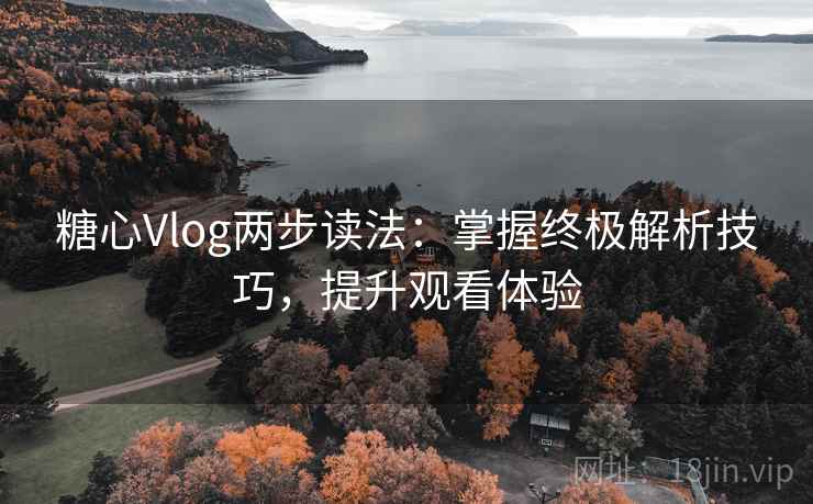 糖心Vlog两步读法：掌握终极解析技巧，提升观看体验
