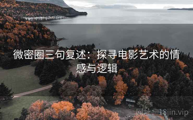 微密圈三句复述:探寻电影艺术的情感与逻辑 微密圈三句复述:探寻电影艺术的情感与逻辑